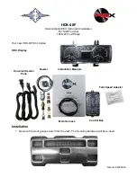 Dakota Digital HDX-40F Instrument Installation preview