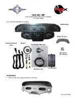 Предварительный просмотр 1 страницы Dakota Digital HDX-58C-IMP Instrument Installation