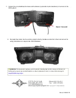 Preview for 4 page of Dakota Digital HDX-68C-CVL Instrument Installation