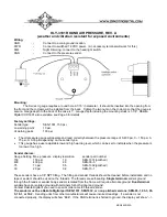 Dakota Digital HLY-3191 Manual предпросмотр