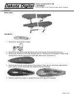 Предварительный просмотр 1 страницы Dakota Digital LED Tail Lights for 1959 Chevrolet Impala, Bel Air, Biscayne LAT-NR241 Installation Instructions