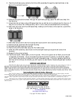 Предварительный просмотр 2 страницы Dakota Digital LED Tail Lights for 1969 Mustang LAT-NR372 Installation Instructions