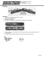 Dakota Digital LED Tail Lights for 1972 Impal LAT-NR181 Installation Instructions предпросмотр