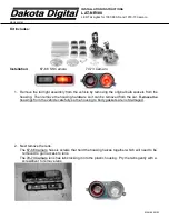 Dakota Digital LED Tail Lights LAT-NR100 Installation Instructions preview