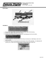 Предварительный просмотр 1 страницы Dakota Digital Led Tail Lights LAT-NR112 Installation Instructions