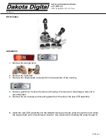 Preview for 1 page of Dakota Digital LED Tail Lights LAT-NR150 Installation Instructions