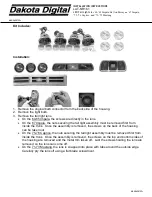 Предварительный просмотр 1 страницы Dakota Digital LED Tail Lights LAT-NR161 Installation Instructions