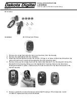 Предварительный просмотр 1 страницы Dakota Digital LED Tail Lights LAT-NR330 Installation Instructions