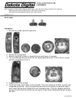 Dakota Digital LED Tail Lights LAT-NR370 Installation Instructions preview