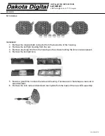 Предварительный просмотр 1 страницы Dakota Digital LED Tail Lights LAT-NR401 Installation Instructions