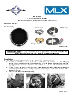 Dakota Digital MLX-3000 Manual preview