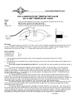 Dakota Digital ON-14 Manual предпросмотр