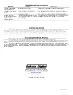 Preview for 6 page of Dakota Digital PAC-2700 Manual