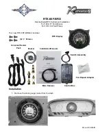 Dakota Digital Retrotech RTX-66F-BRO Instrument Installation предпросмотр