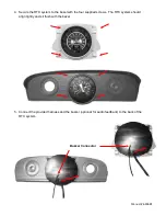 Предварительный просмотр 3 страницы Dakota Digital Retrotech RTX-66F-BRO Instrument Installation