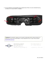 Preview for 4 page of Dakota Digital Retrotech RTX-70C-CAM Instrument Installation