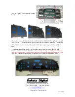 Preview for 2 page of Dakota Digital VFD3 Installation And Operation Manual