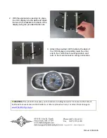 Preview for 2 page of Dakota Digital VHX-1016 Instrument Installation