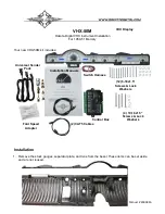 Dakota Digital VHX-50M Installation предпросмотр