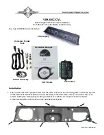 Dakota Digital VHX-66C-CVL Instrument Installation предпросмотр