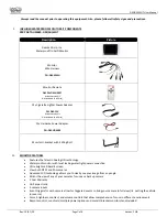 Preview for 2 page of Dakota Micro DM-WH7 User Manual