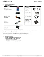 Предварительный просмотр 2 страницы Dakota Micro DMAC-1DVR User Manual