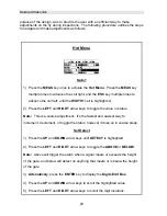 Preview for 21 page of DAKOTA ULTRASONICS DFX-7 Manual