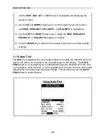 Preview for 112 page of DAKOTA ULTRASONICS DFX-7 Operation Manual