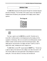 Предварительный просмотр 7 страницы DAKOTA ULTRASONICS MX-5 DL Operation Manual