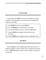 Предварительный просмотр 23 страницы DAKOTA ULTRASONICS MX-5 DL Operation Manual