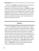 Preview for 18 page of DAKOTA ULTRASONICS MX-5 Operation Manual