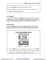 Preview for 5 page of DAKOTA ULTRASONICS PVX-B Operation Manual