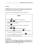 Предварительный просмотр 41 страницы DAKOTA ULTRASONICS PZX-7DL Operation Manual