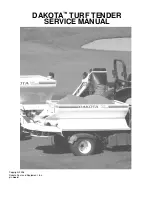 Dakota TURF TENDER 410 Service Manual preview