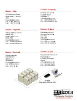 Предварительный просмотр 22 страницы Dakota VISTA NATIVE - Installation And Operation Manual