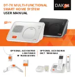 Preview for 1 page of DAKtel DT-7X User Manual