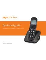 Предварительный просмотр 1 страницы DAKtel myhomefone Quick Start Manual