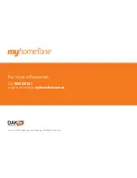 Preview for 12 page of DAKtel myhomefone Quick Start Manual