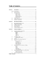 Preview for 3 page of Daktronics AF-3160 Manual