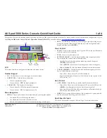 Preview for 1 page of Daktronics All Sport 5000 Quick Start Manual