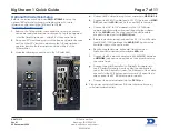 Preview for 7 page of Daktronics Big Stream 1 Quick Manual