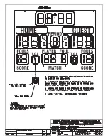 Предварительный просмотр 84 страницы Daktronics ColorSmart BB-3101 Display Manual