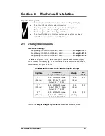 Предварительный просмотр 9 страницы Daktronics DF-2300 Series Installation And Operation Manual