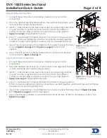 Предварительный просмотр 3 страницы Daktronics DVX-1830 Series Installation Quick Manual