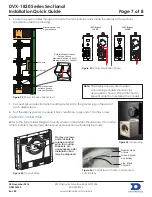 Предварительный просмотр 7 страницы Daktronics DVX-1830 Series Installation Quick Manual