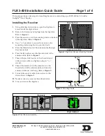 Preview for 1 page of Daktronics FLR3-400 Installation Quick Manual