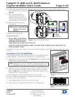 Предварительный просмотр 3 страницы Daktronics FUELIGHT FL-3000 Series Installation Quick Manual