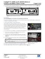 Предварительный просмотр 4 страницы Daktronics FUELIGHT FL-3000 Series Installation Quick Manual