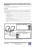 Daktronics GALAXY Installation Quick Manual preview