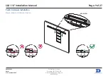 Предварительный просмотр 9 страницы Daktronics SLD 110 Installation Manual